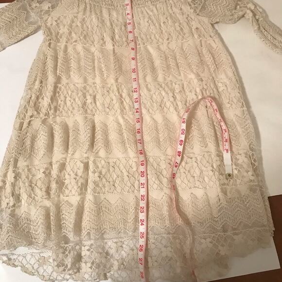 Band of Gypsies Lace off the shoulder swing dress - Picture 12 of 14